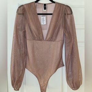 Windsor Champagne Shimmer Bodysuit